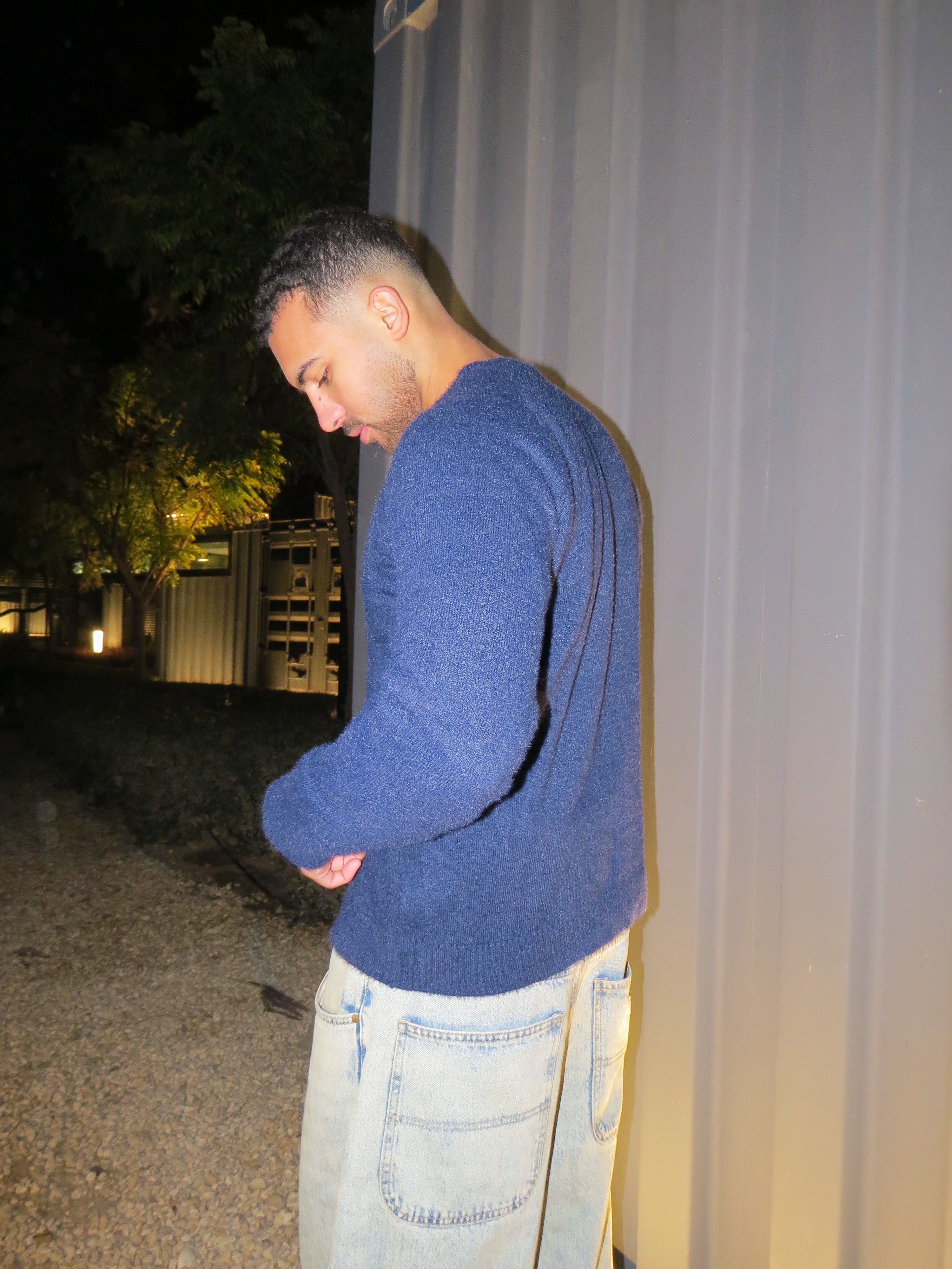 CHIC Plain Knit Sweater