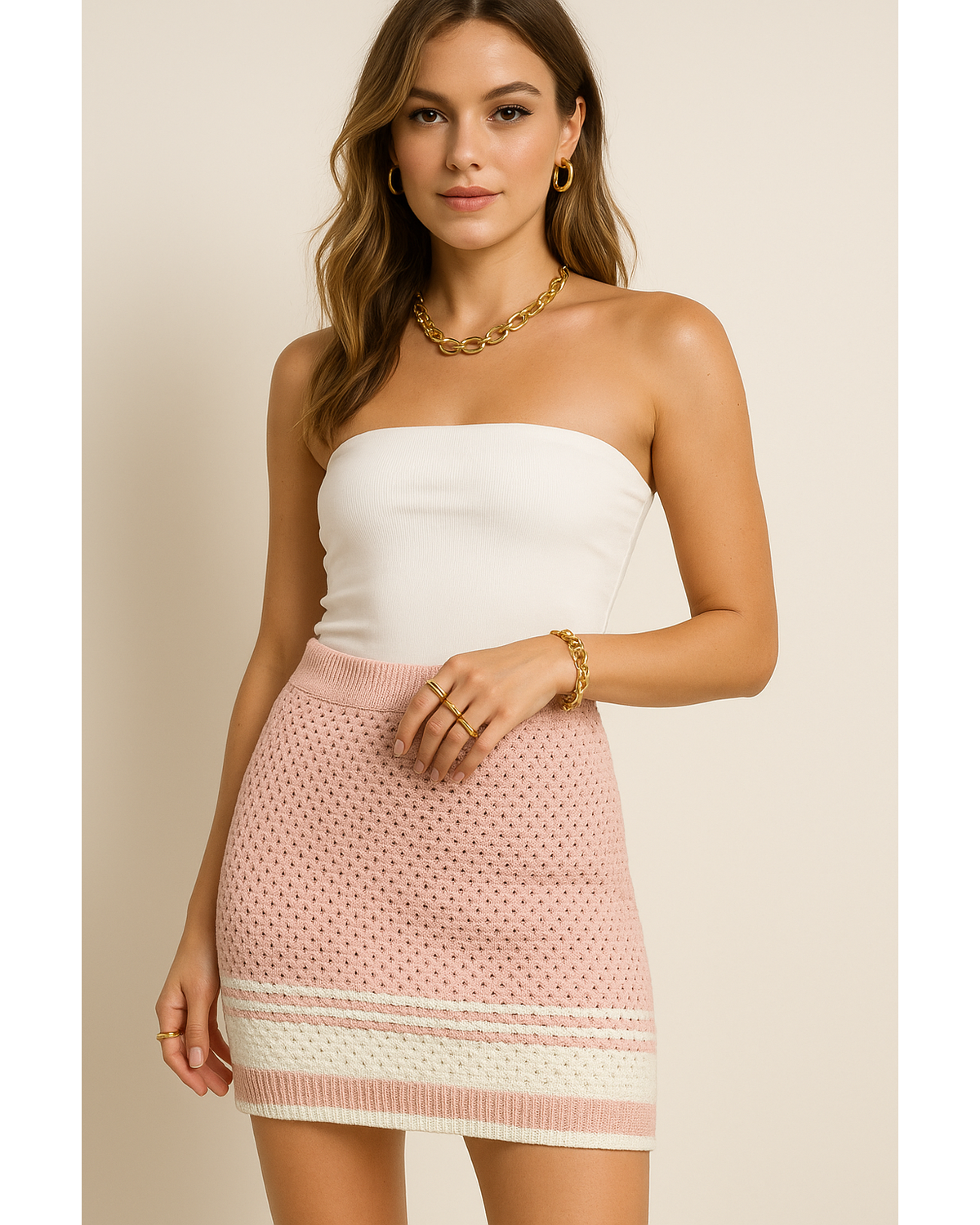 Tennis Crochet Skirt