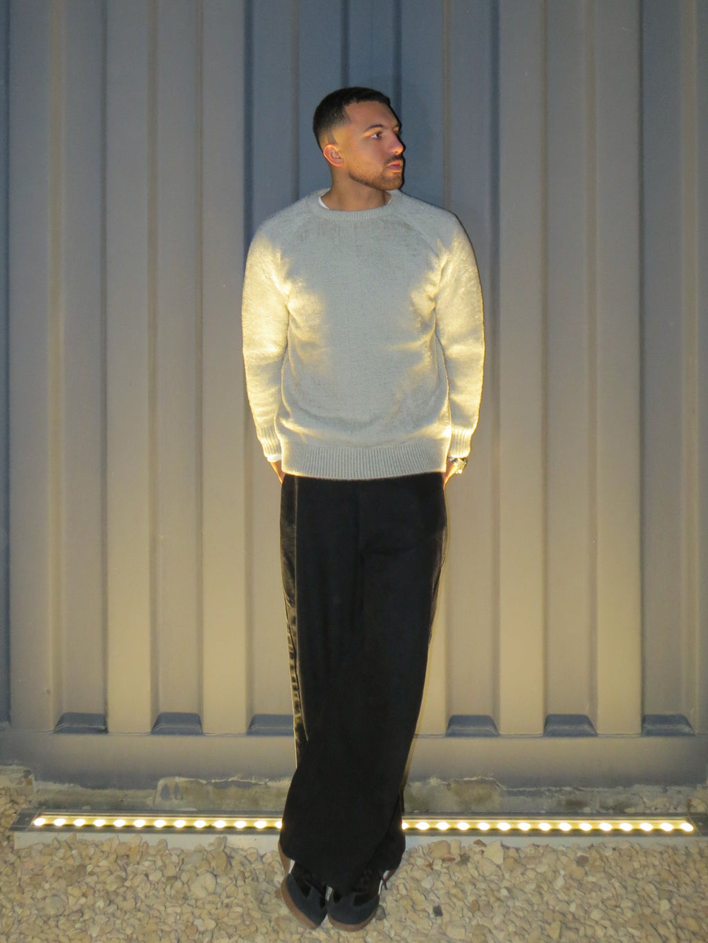 CHIC Plain Knit Sweater