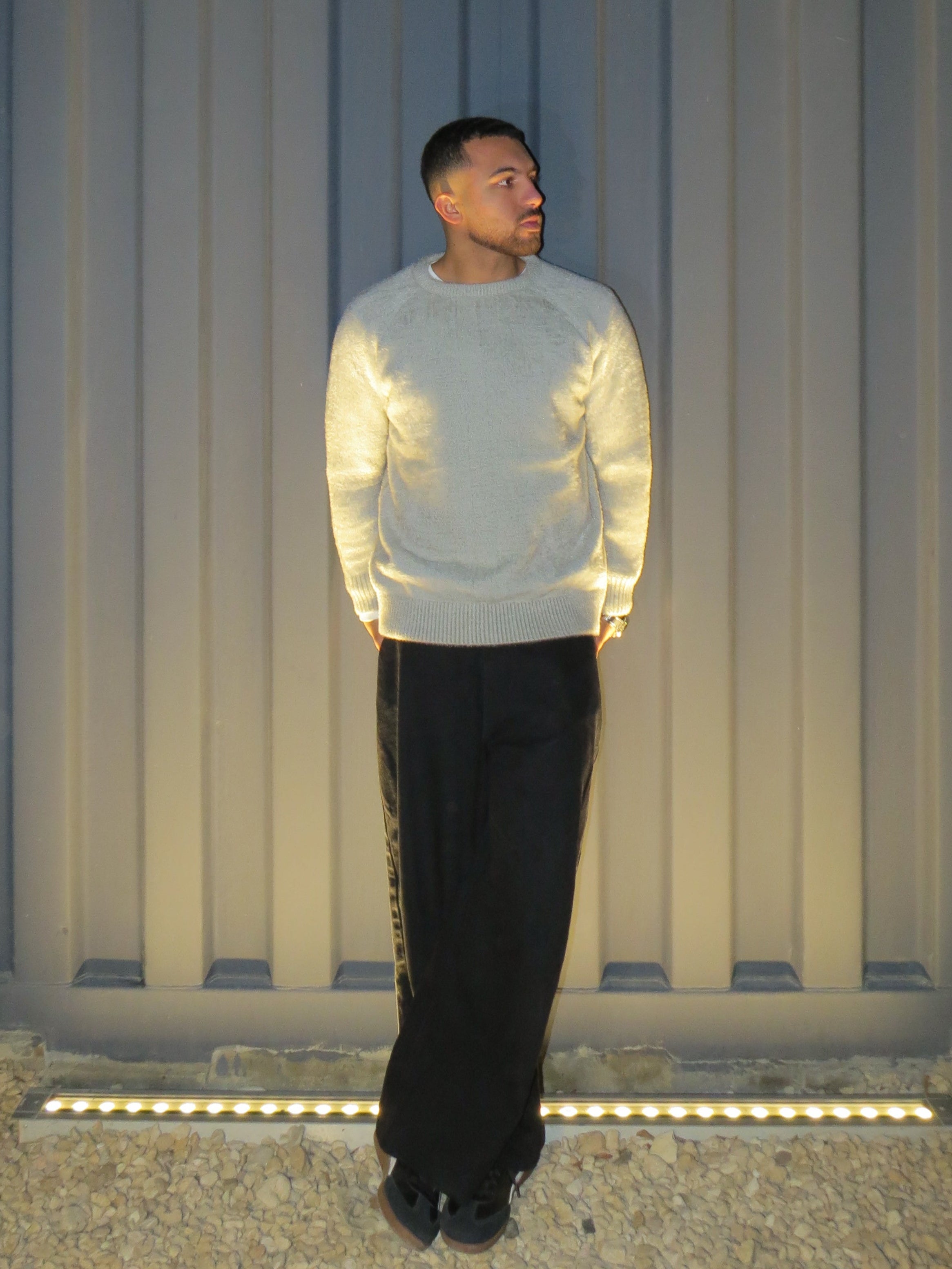 CHIC Plain Knit Sweater